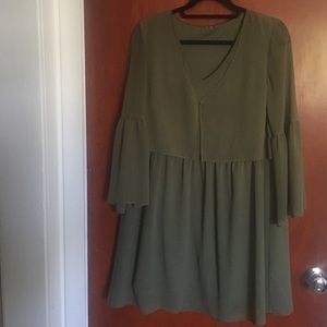Kenzie Olive green dress